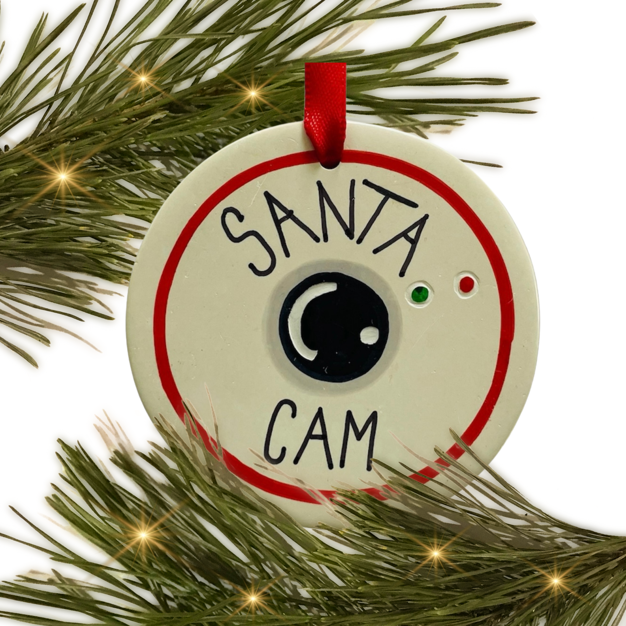 Kenya | Soapstone Santa Cam | Ornament