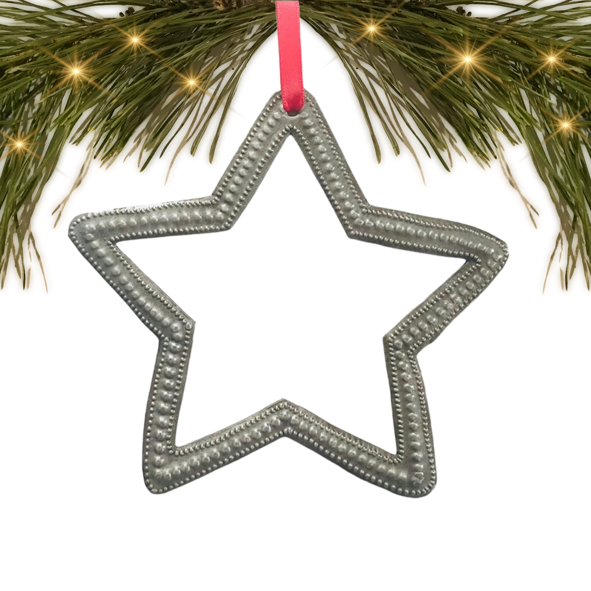 Haiti | Open Star LG | Ornament