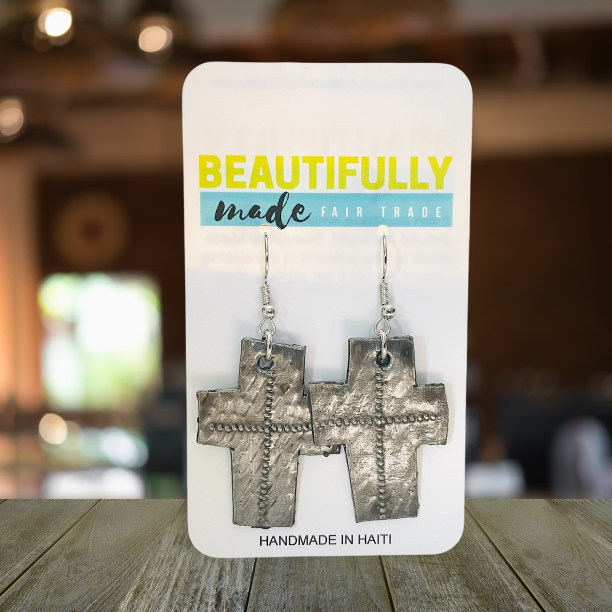 Haiti | Cross | Earrings