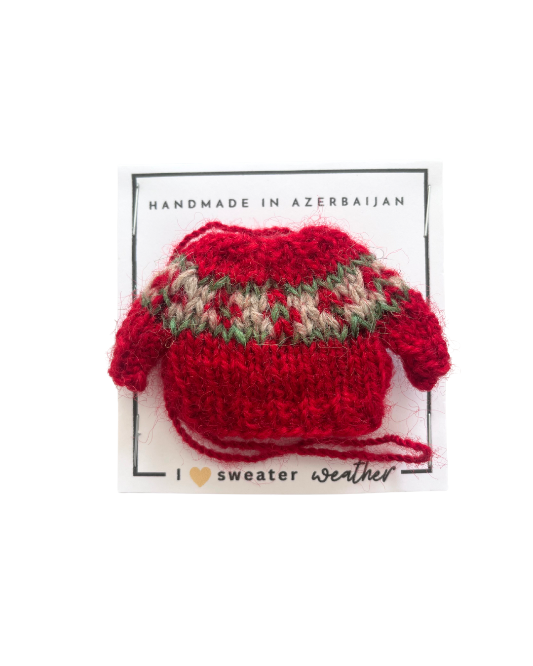 Azerbaijian | Sweater Weather Ornament