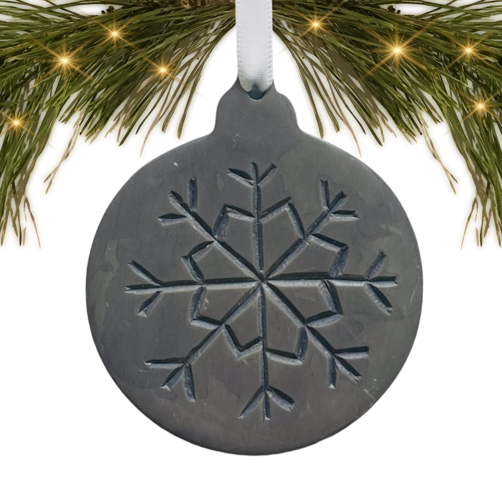 Kenya | Soapstone Snowflake | Ornament