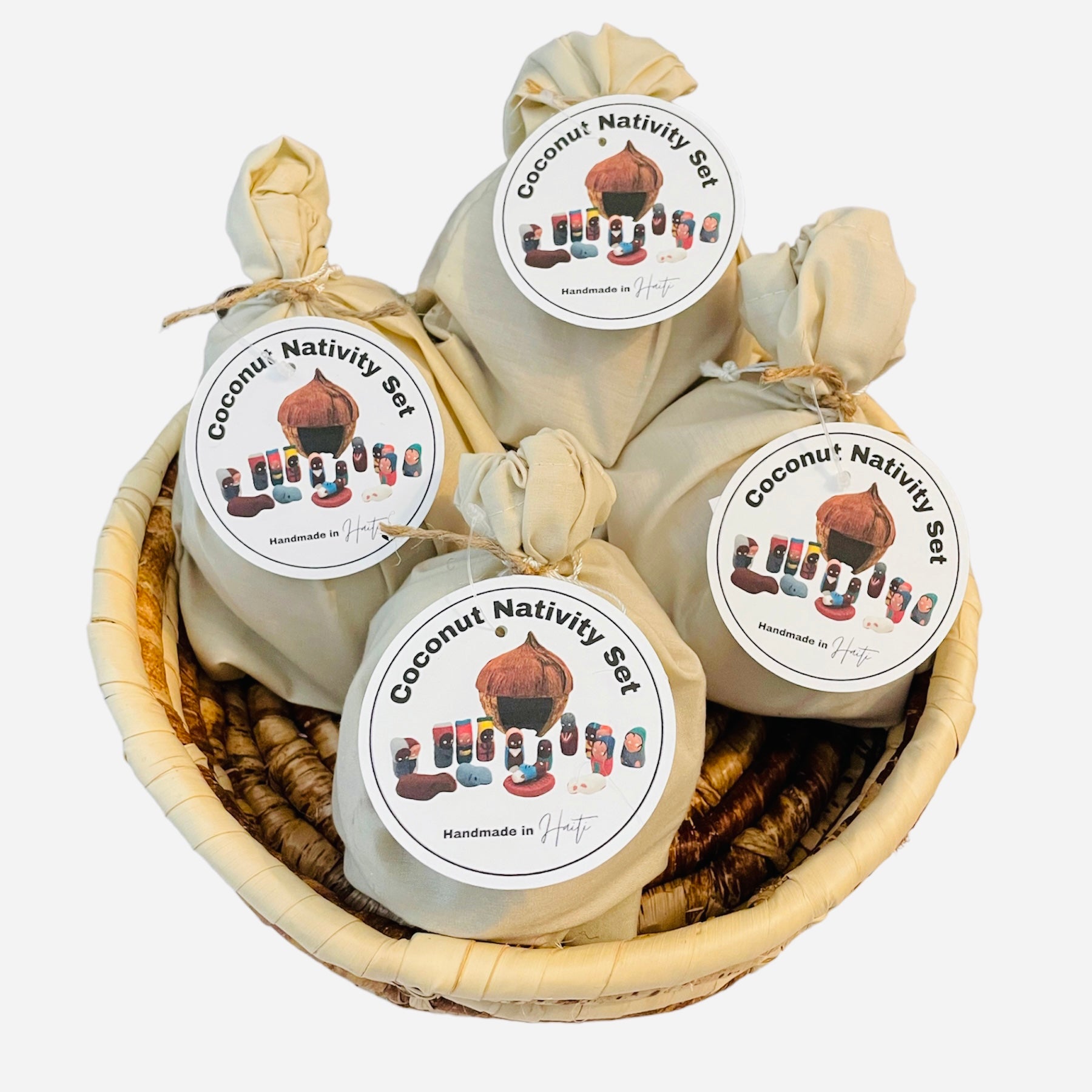 Haiti | Coconut Nativity Set