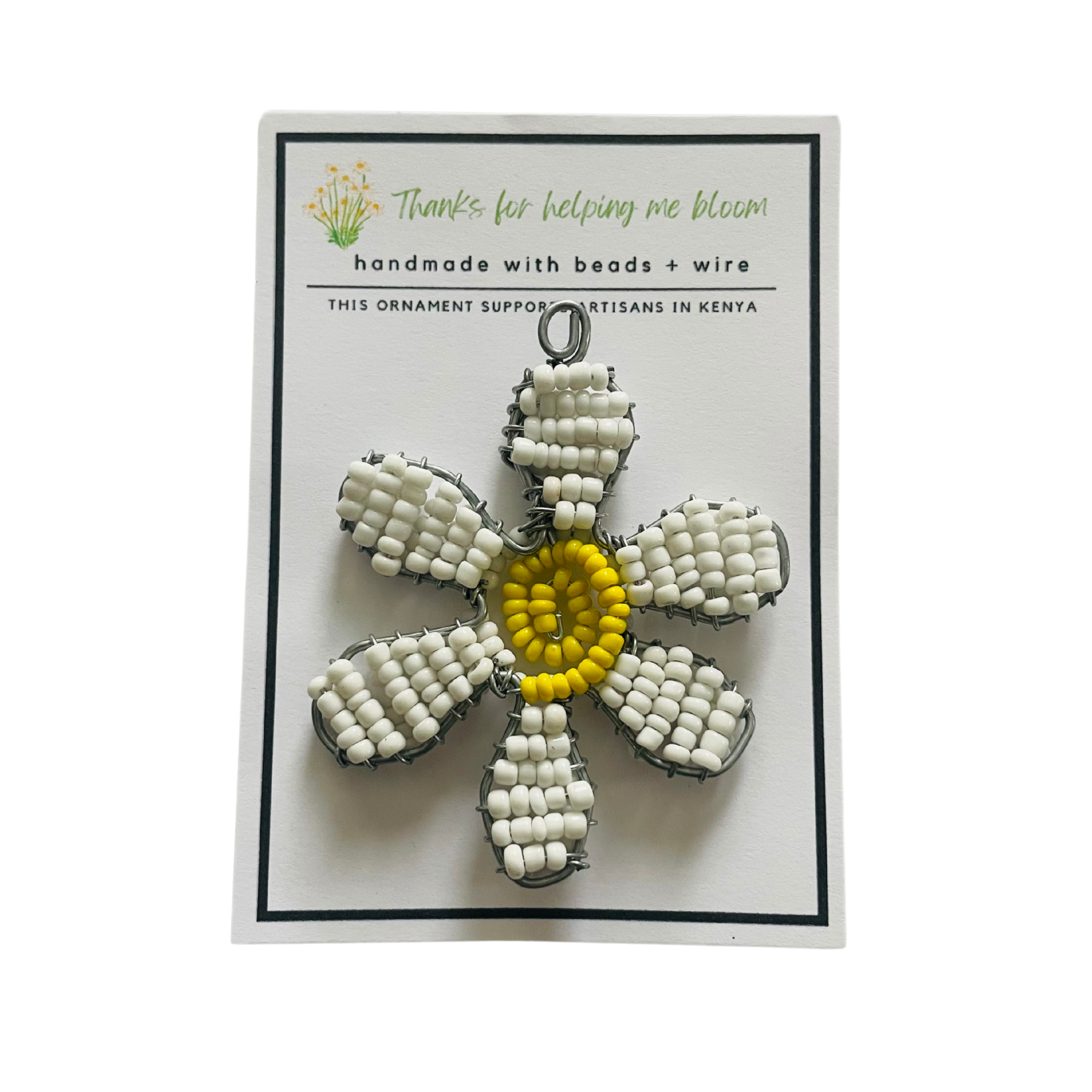 Kenya | Thanks for helping me BLOOM | Ornament