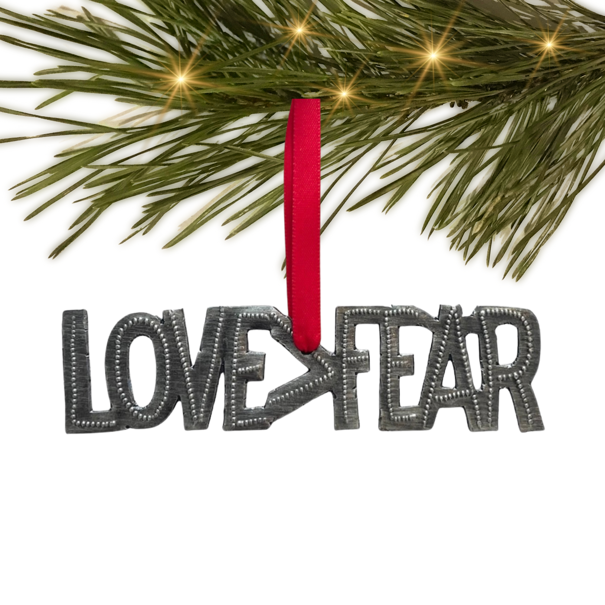 Haiti | Love > Fear | Ornament