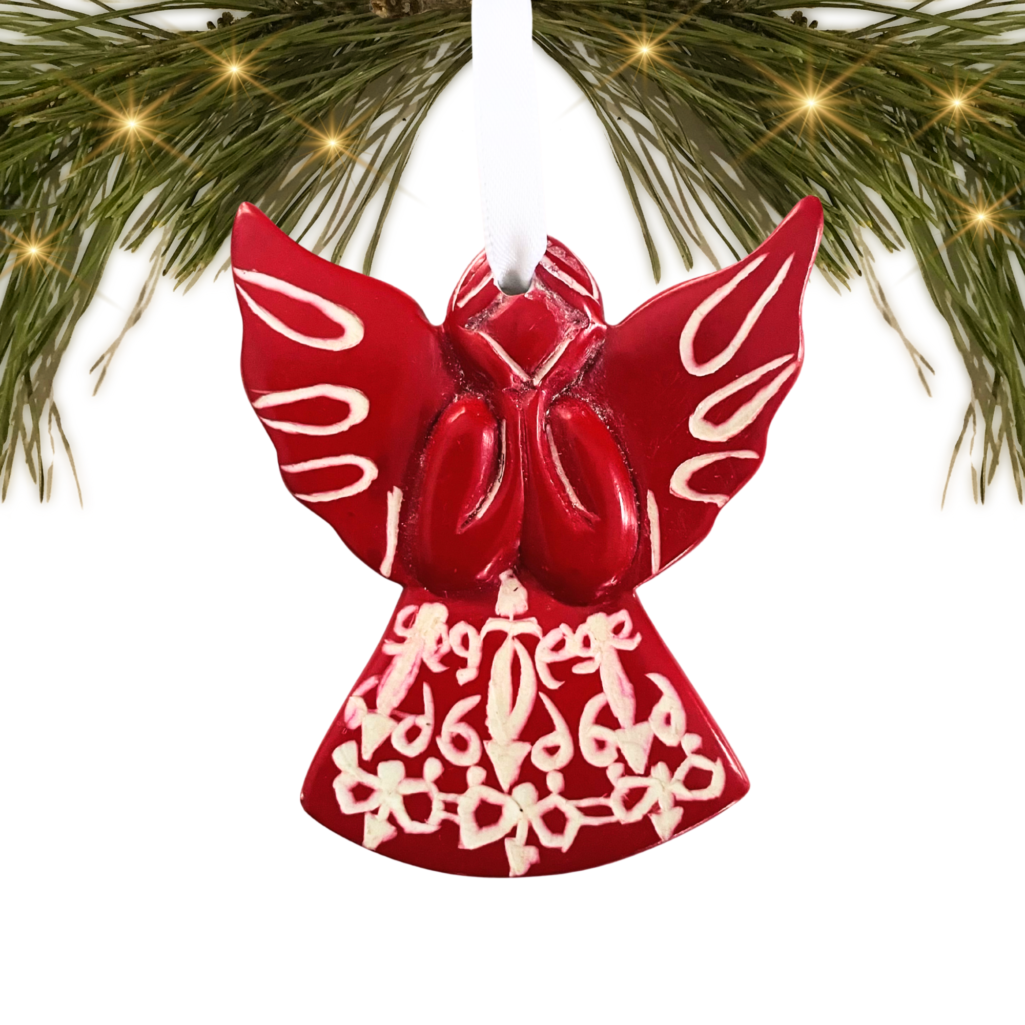 Kenya | Soapstone Angel | Ornament