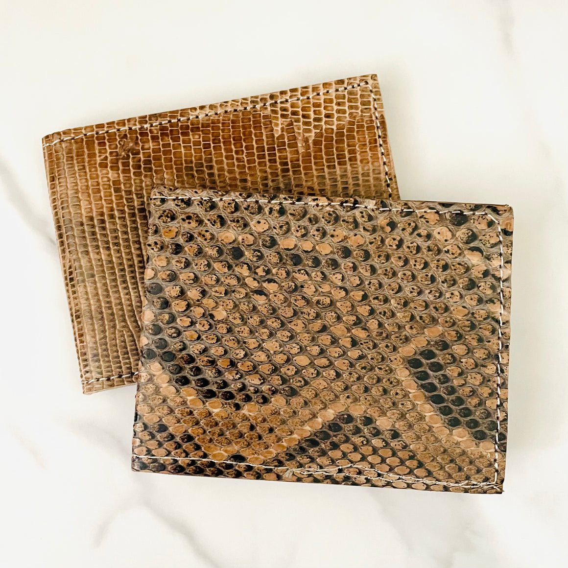 Ivory Coast | Snake Skin Wallet | 2 colors