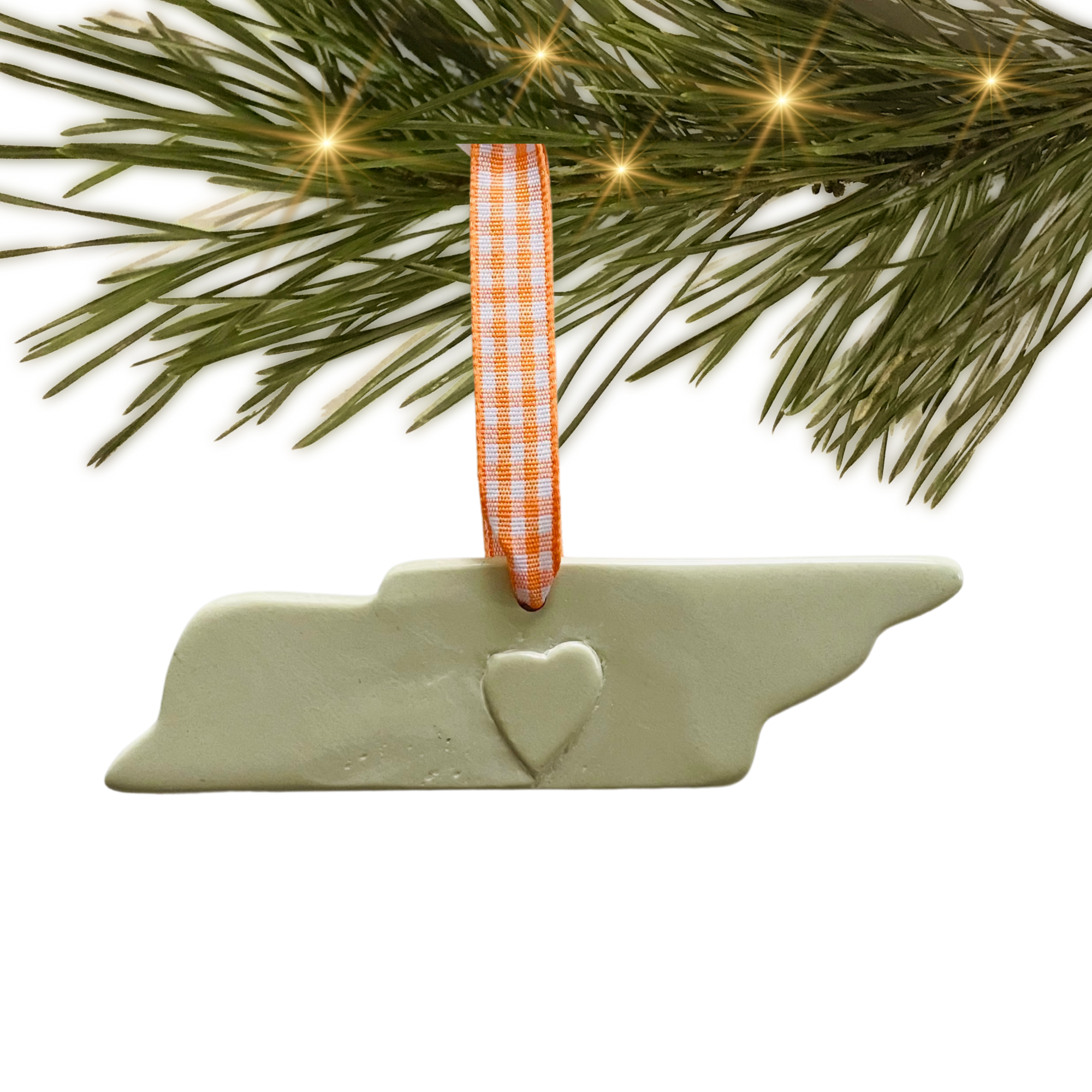 Kenya | Tennessee + Heart | Ornament