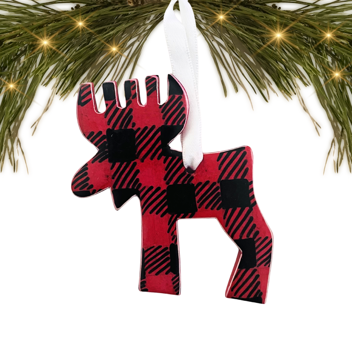 Kenya | Soapstone Reindeer | Ornament
