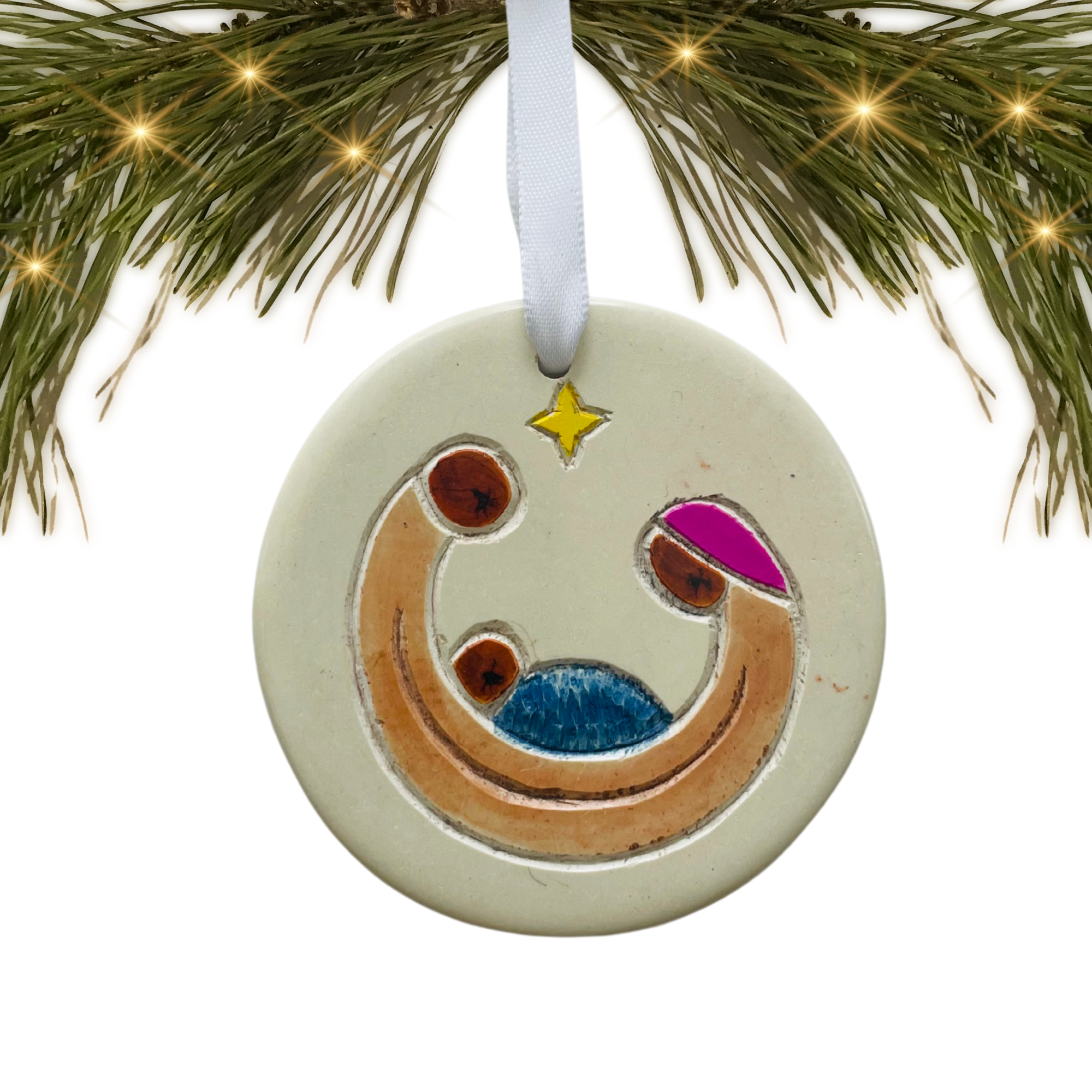 Kenya | Soapstone Nativity | Ornament