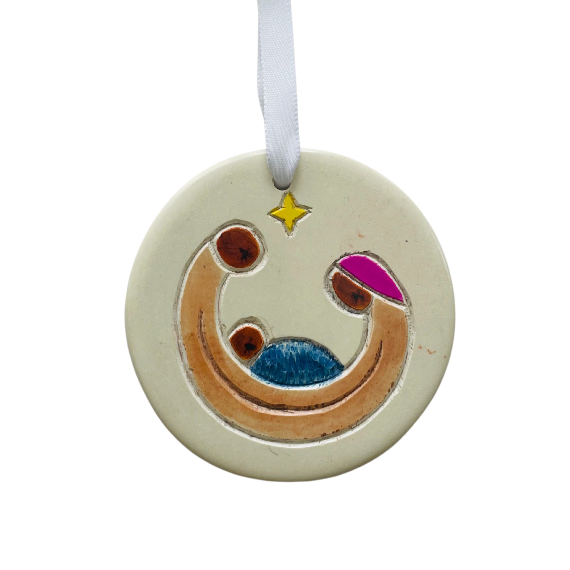 Kenya | Soapstone Nativity | Ornament