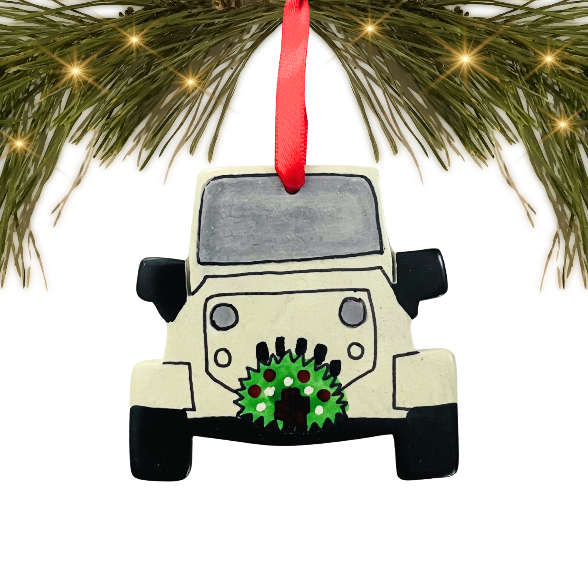 Kenya | Soapstone Jeep | Ornament