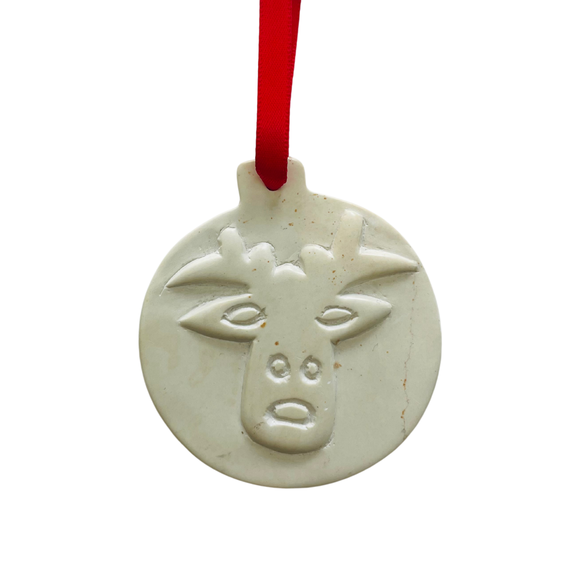 Kenya | Soapstone Reindeer | Ornament