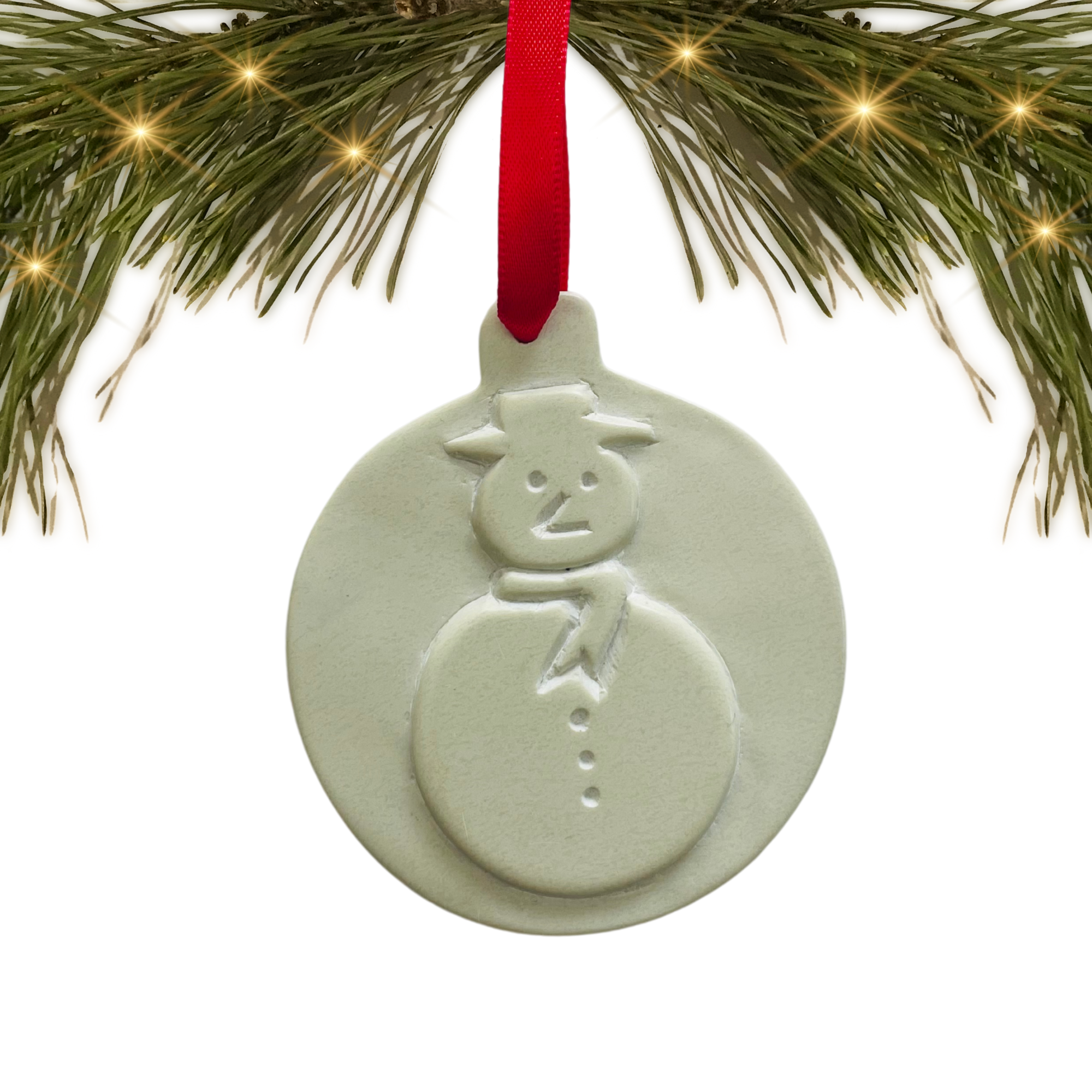 Kenya | Soapstone Snowman | Ornament