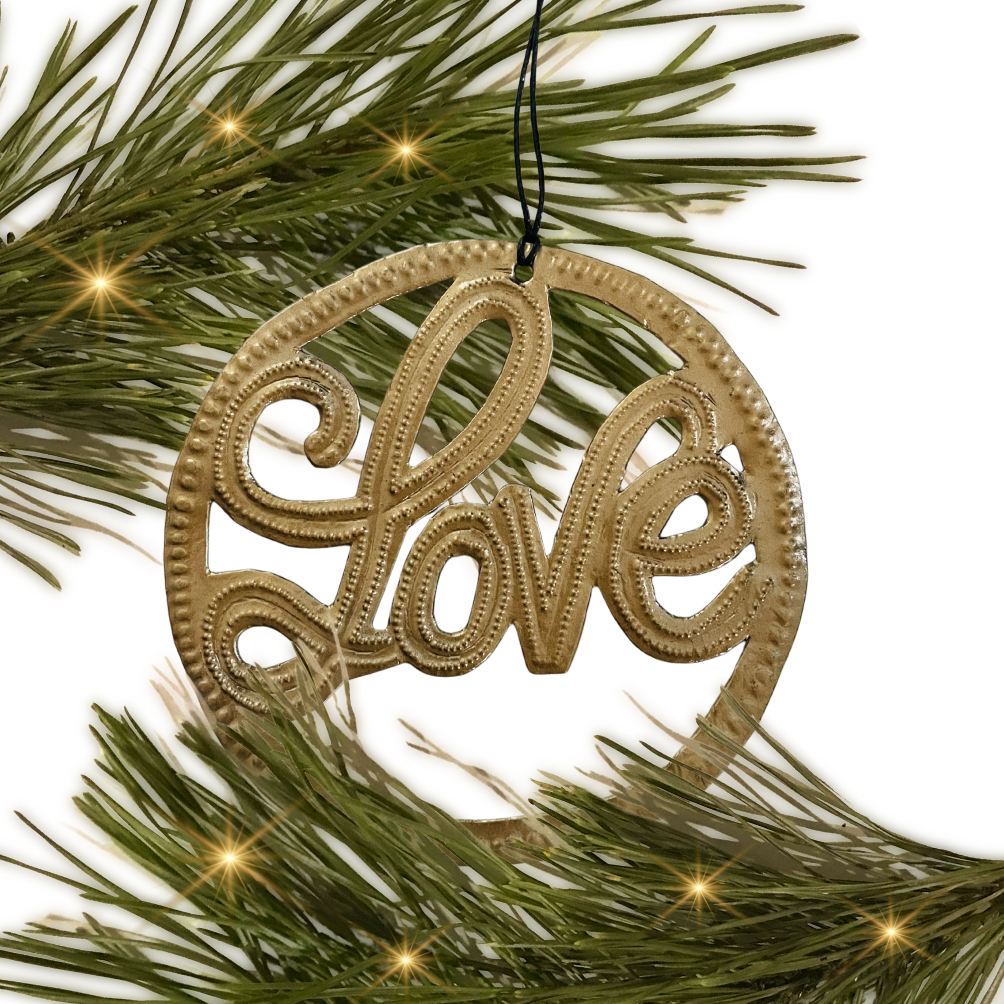Haiti | Gold Love LG | Ornament