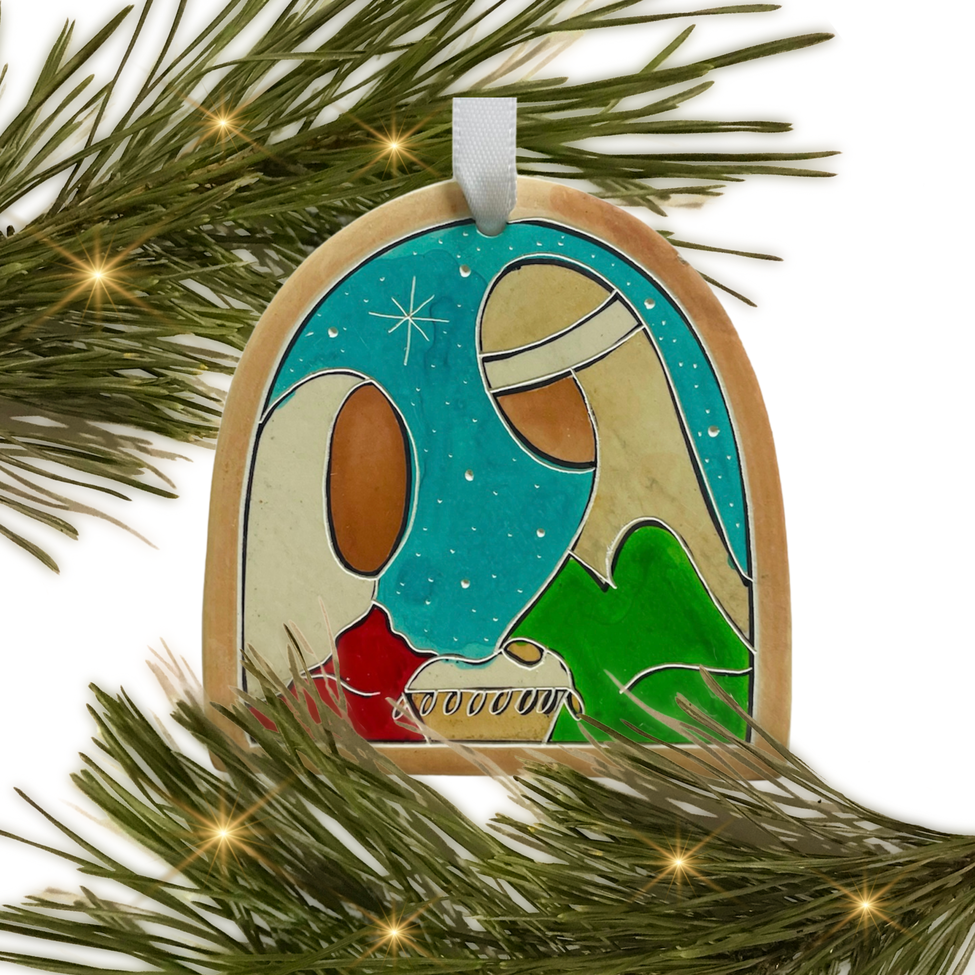 Kenya | Soapstone Nativity | Ornament
