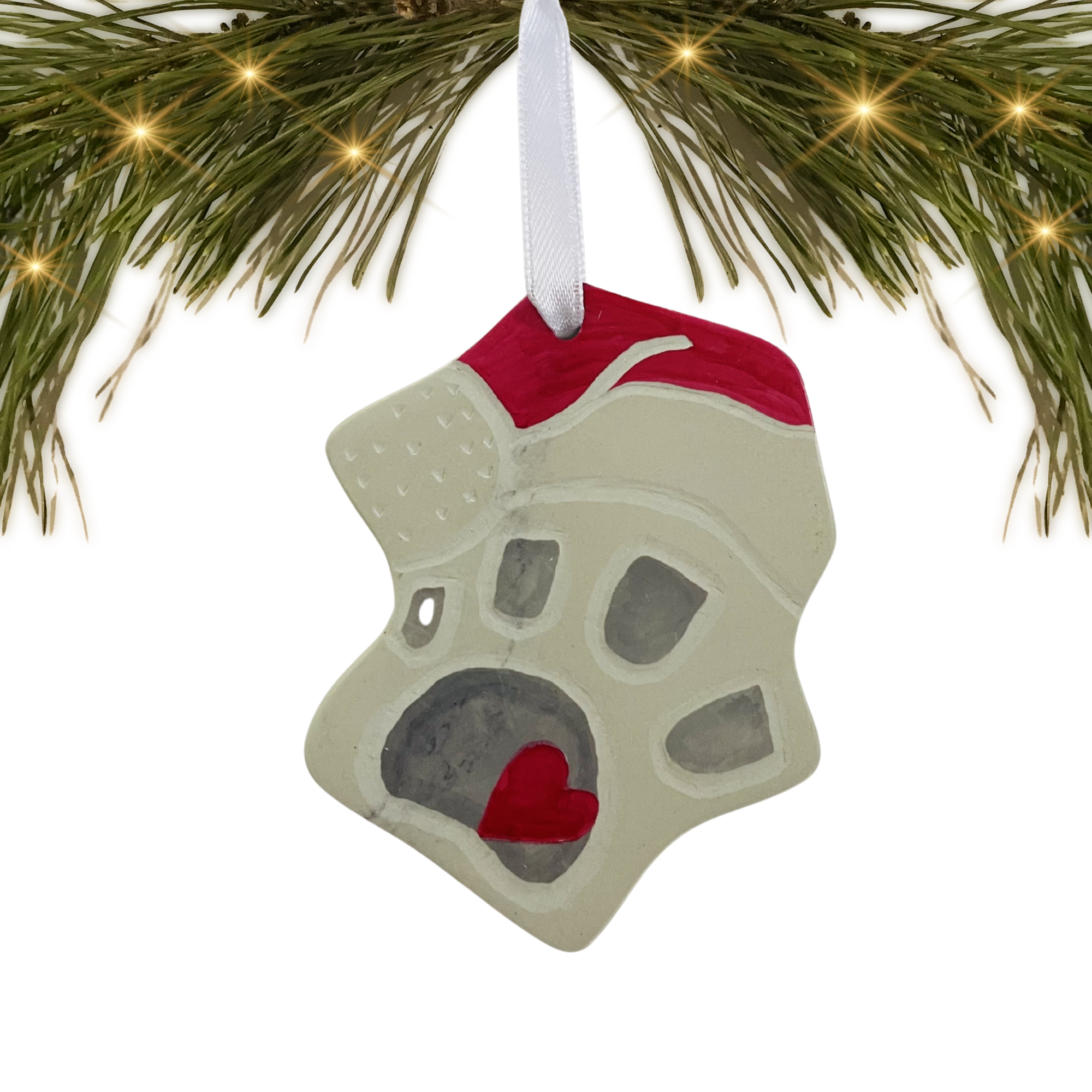 Kenya | Soapstone Dog Paw | Ornament