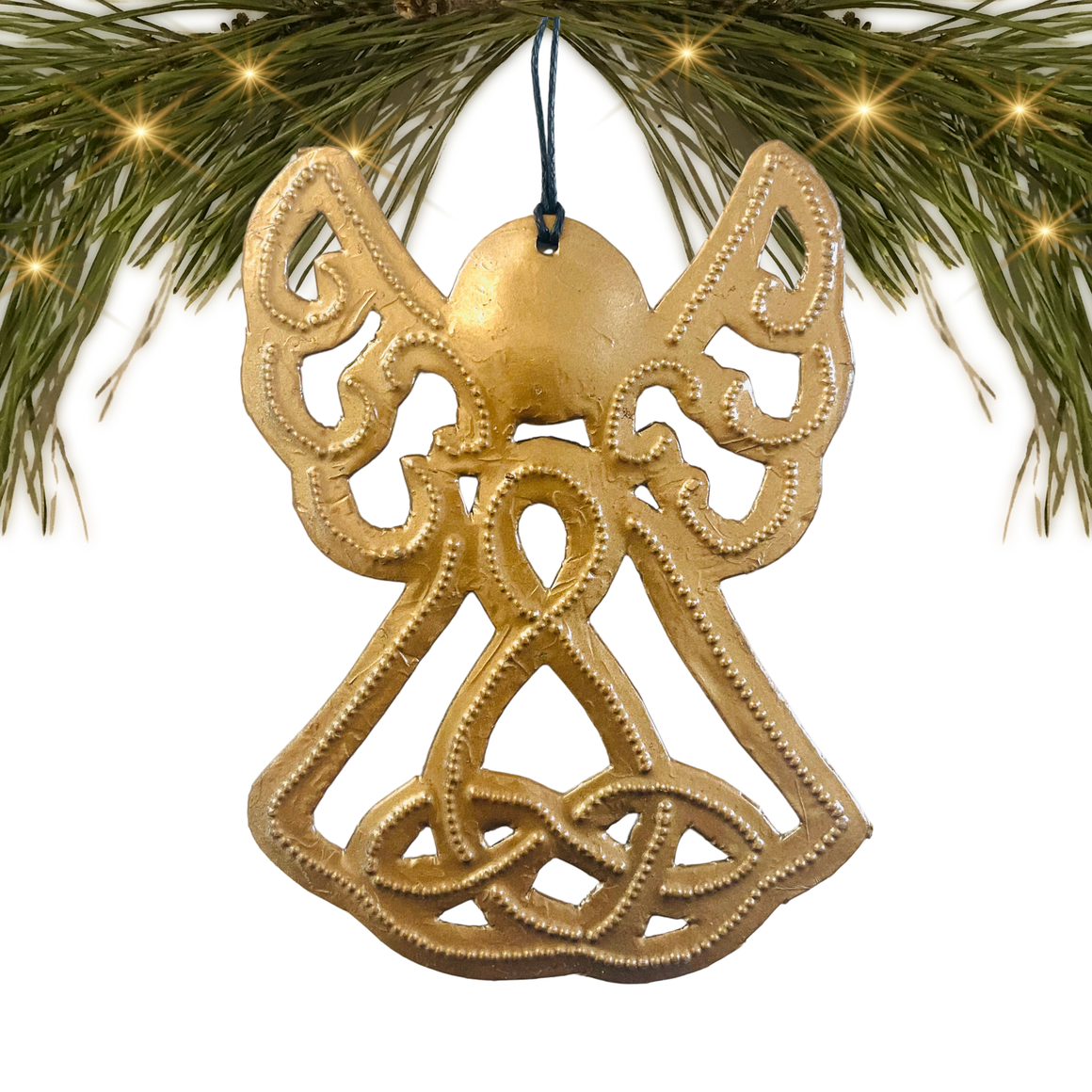 Haiti | Gold Angel LG | Ornament