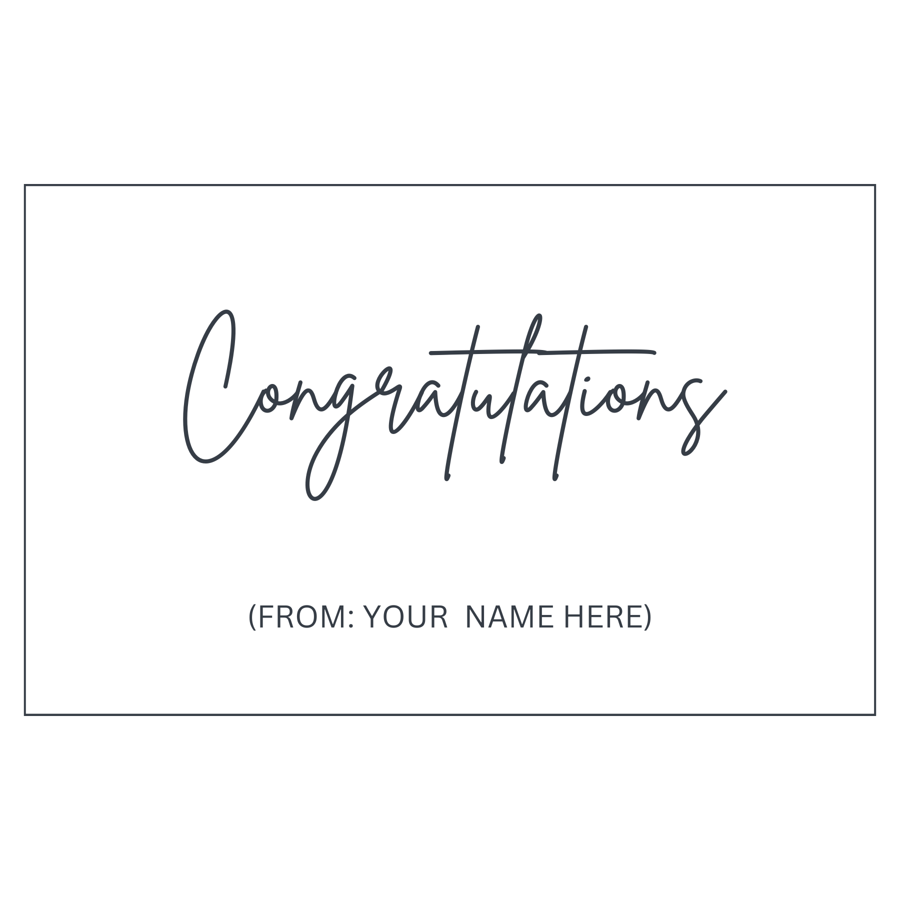 Gift Box | Personalized Card