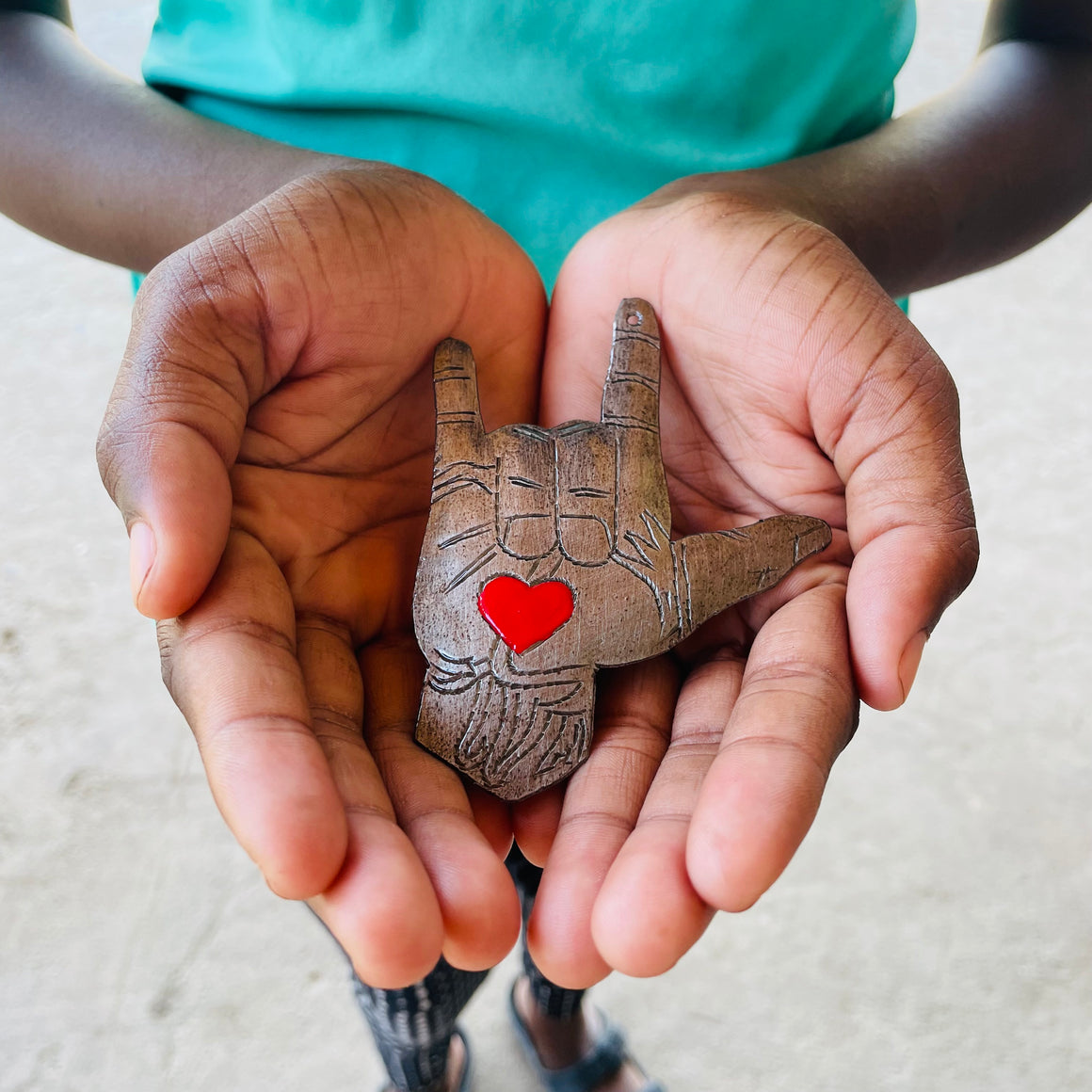 Haiti | Hand + Heart | I love You