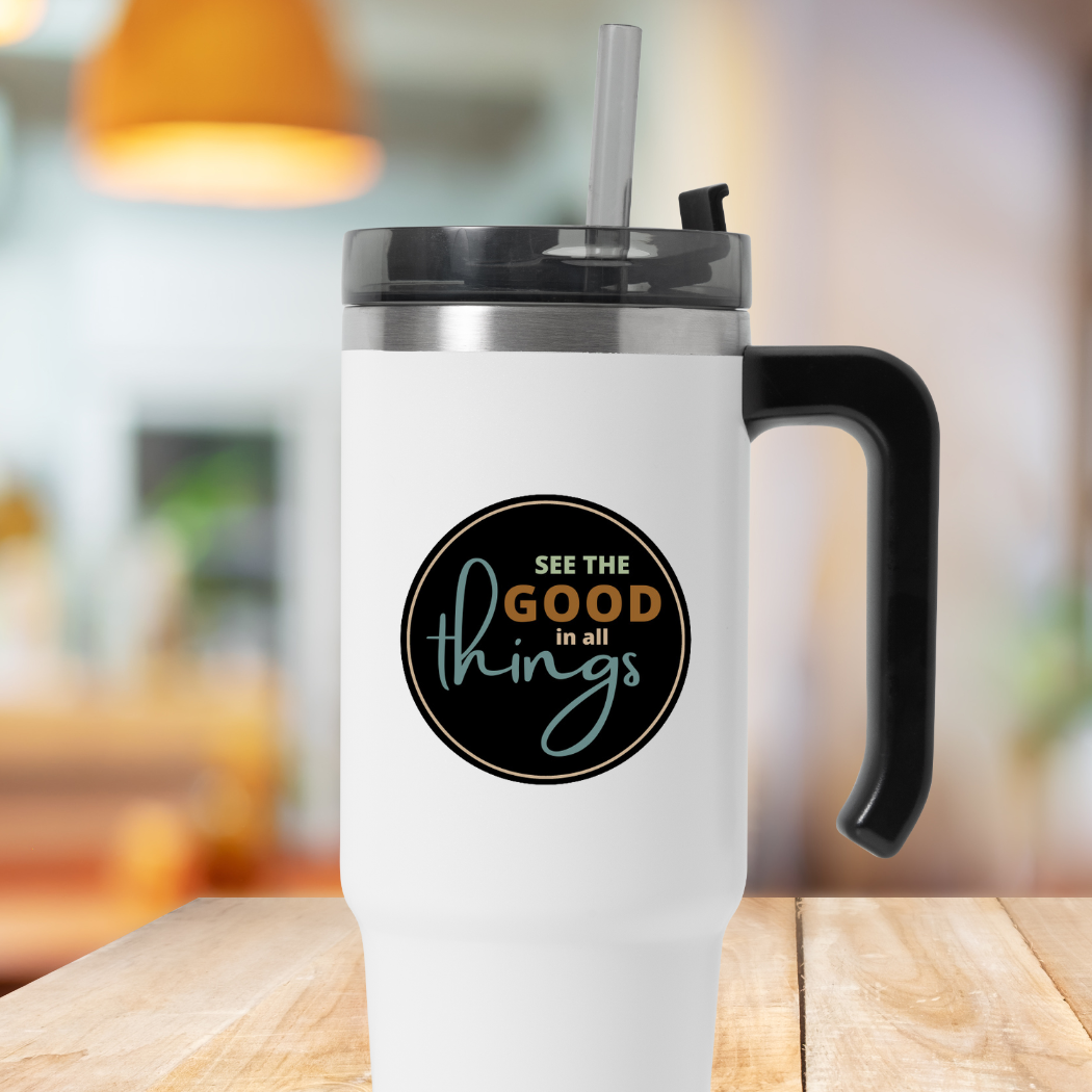 Waterproof Vinyl Sticker | See the Good