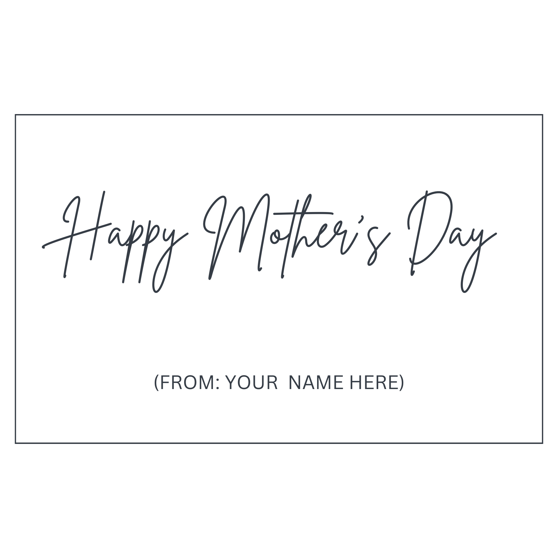 Gift Box | Personalized Card