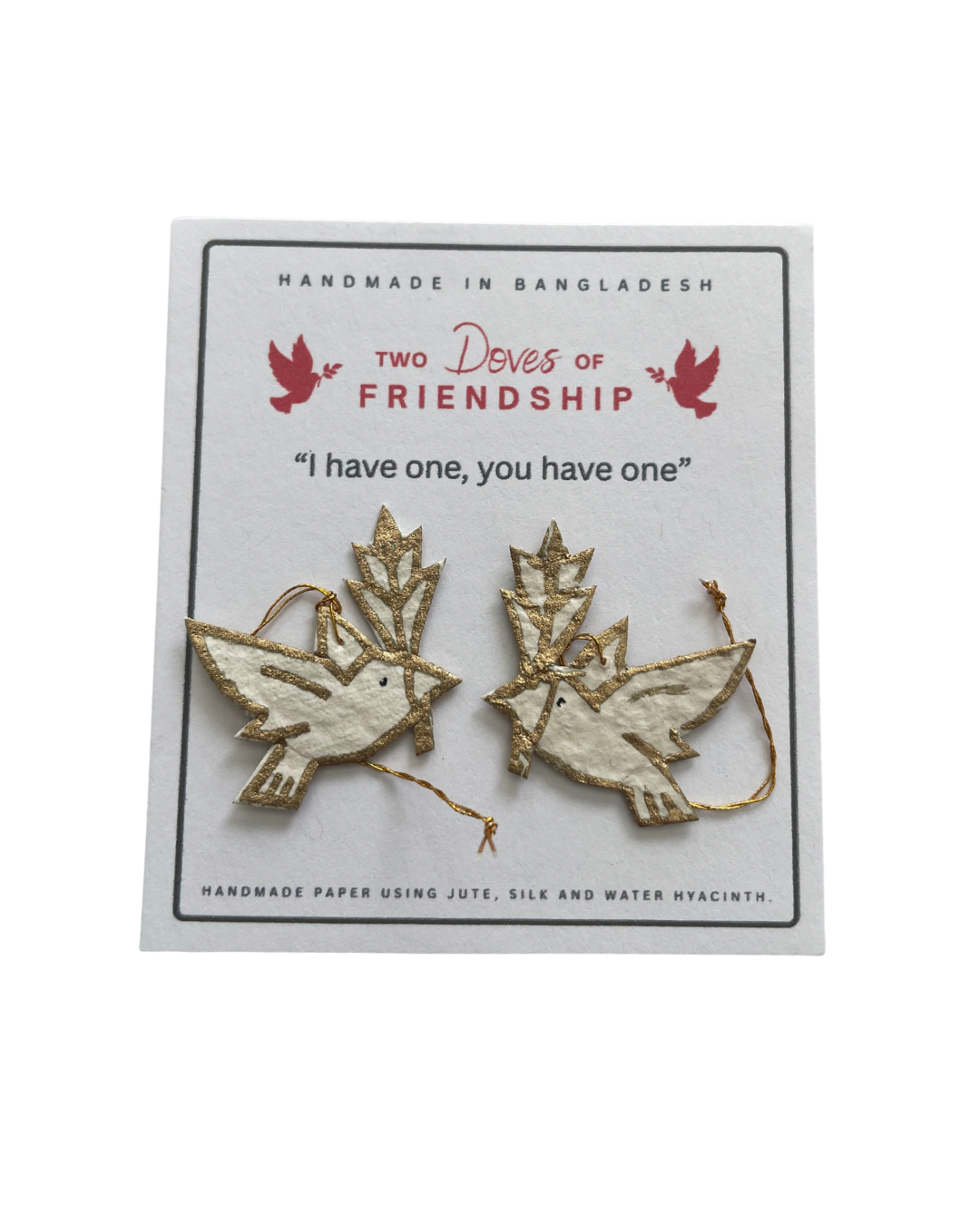 Bangladesh | Dove Friendship Ornaments