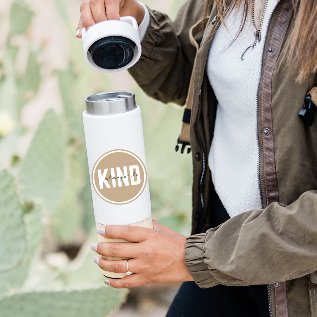 Waterproof Vinyl Sticker | Always Be Kind