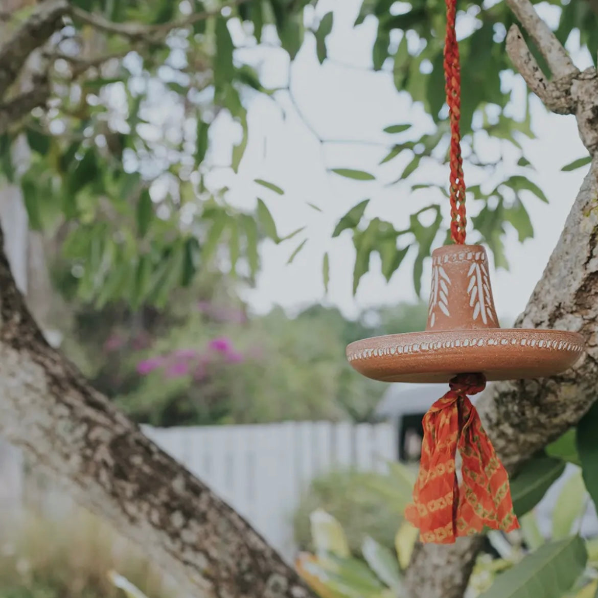 India | Clay Bird Feeder