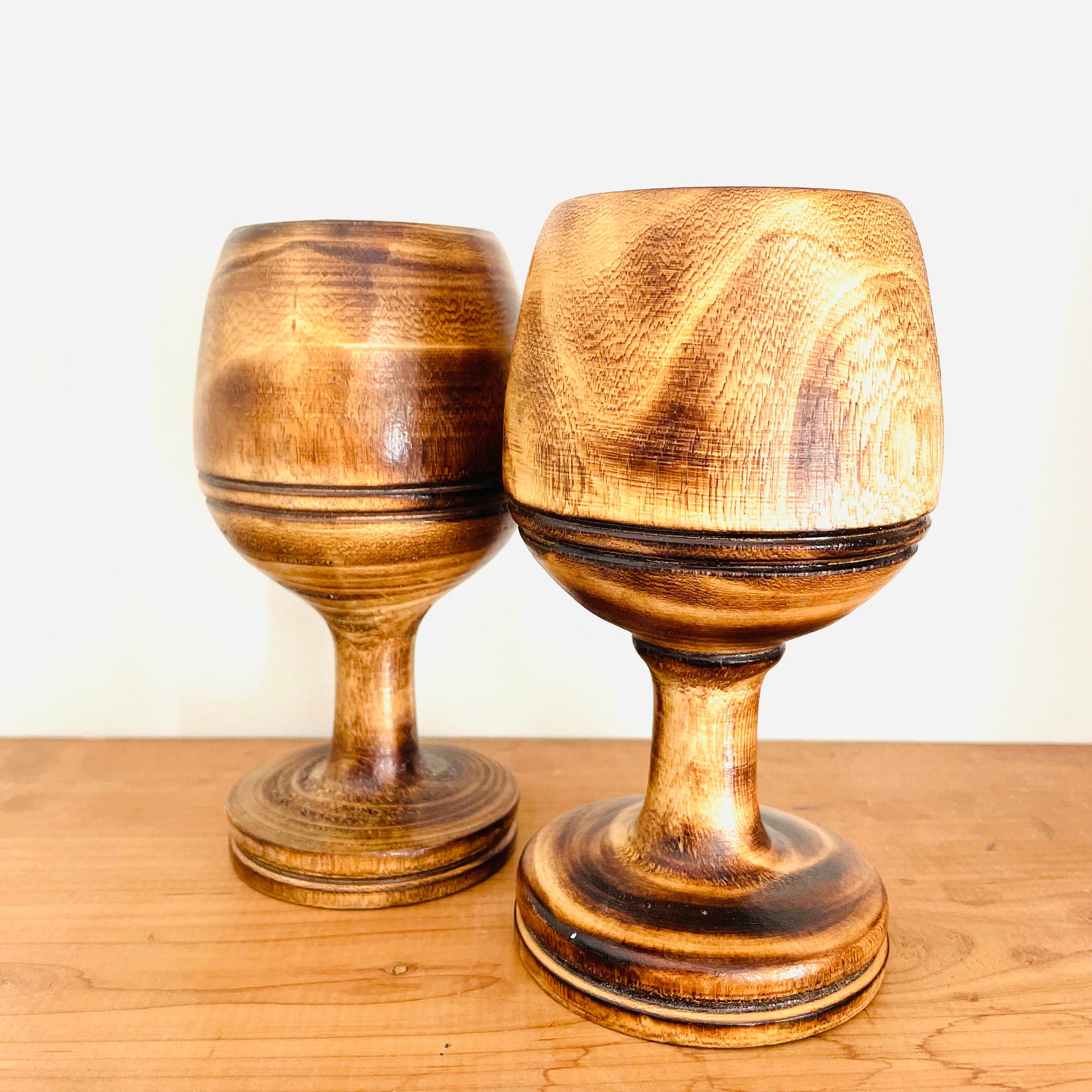 Kenya | Carved Wood Cups | Solid