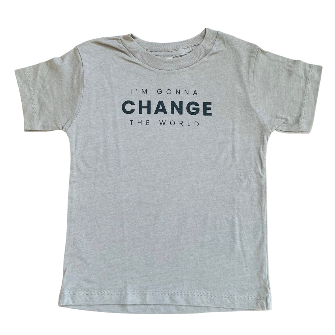 Toddler T-Shirt | Taupe/Grey