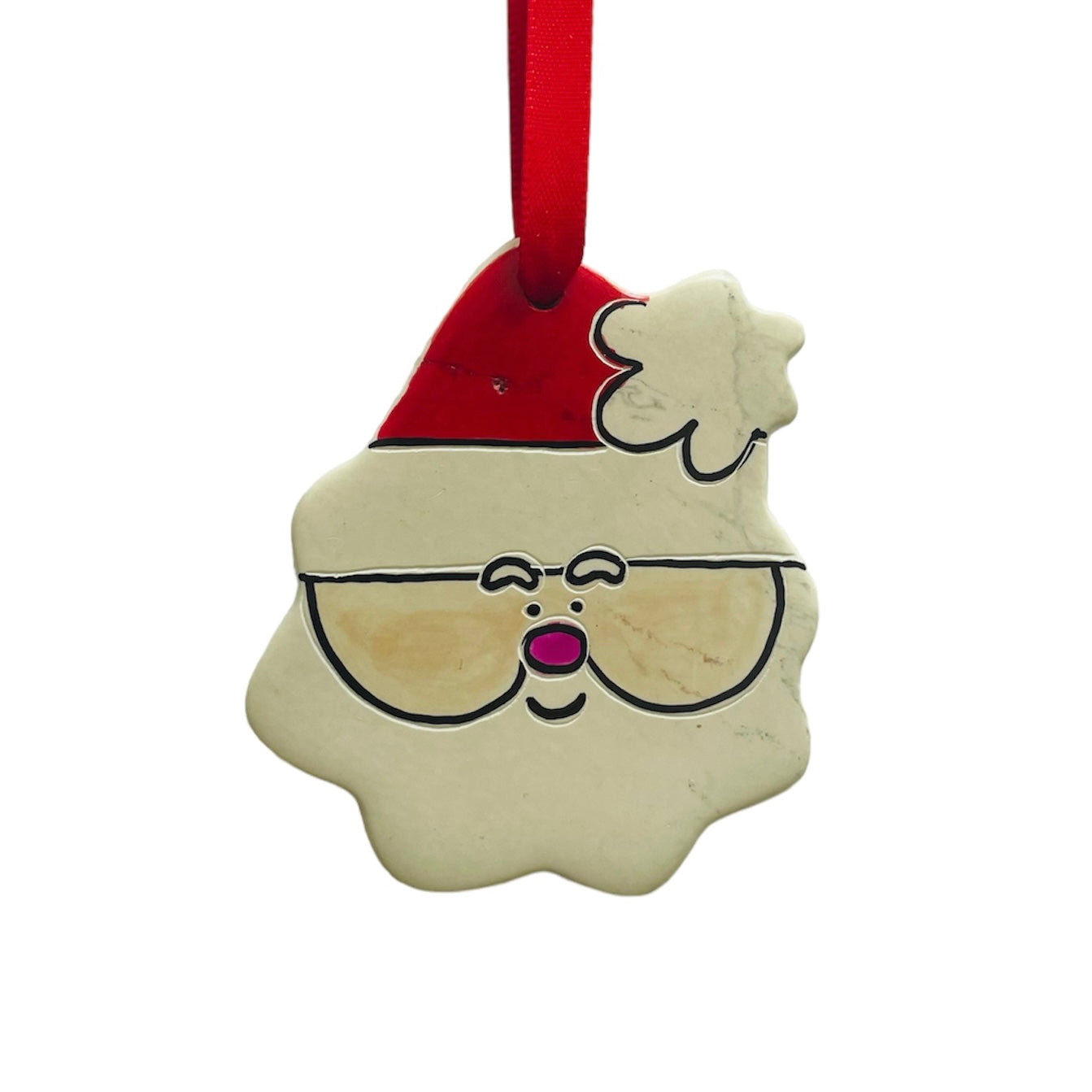 Kenya | Soapstone Santa | Ornament