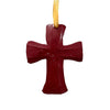 Haiti | Cross (Dark Red) | Ornament