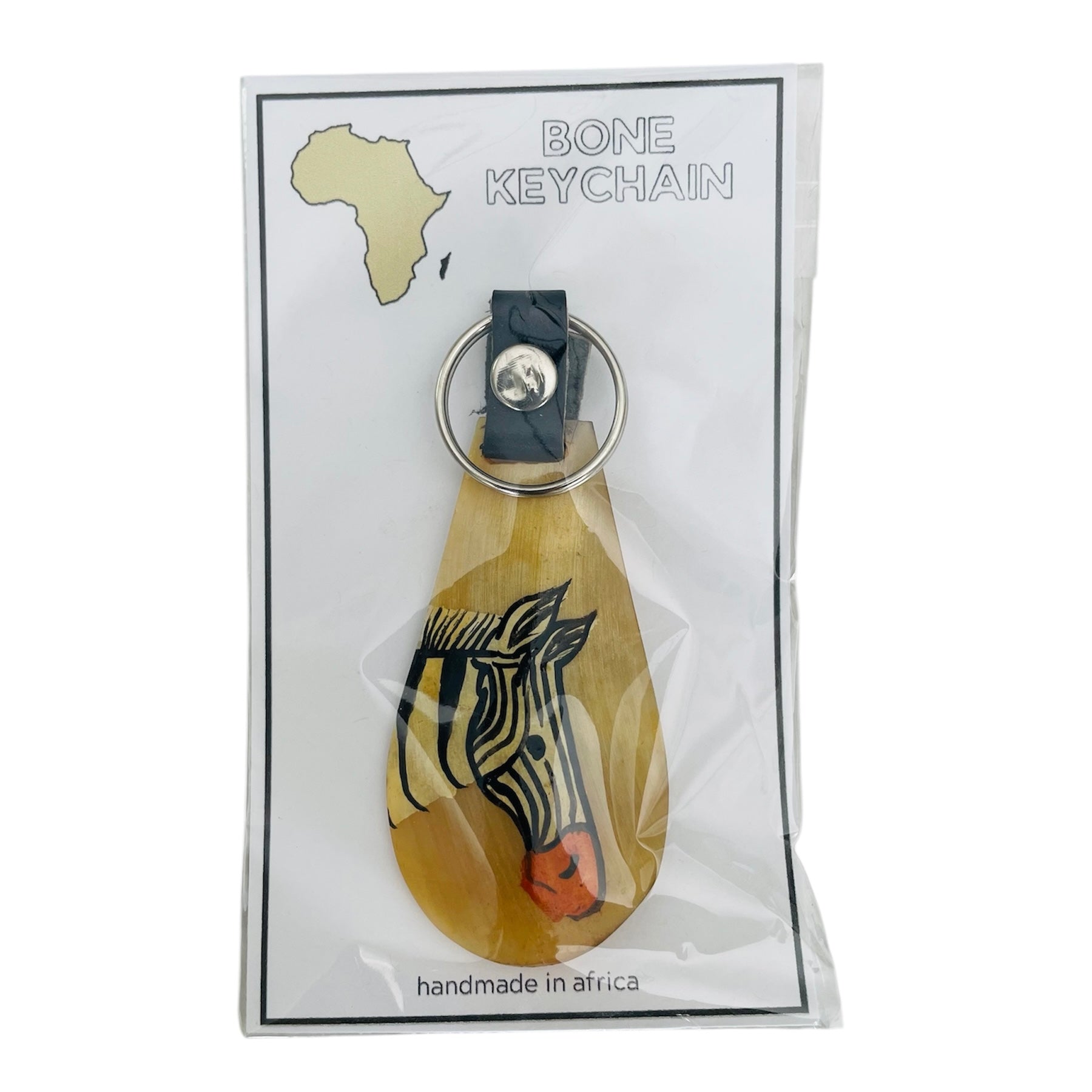 Africa | Bone Keychain