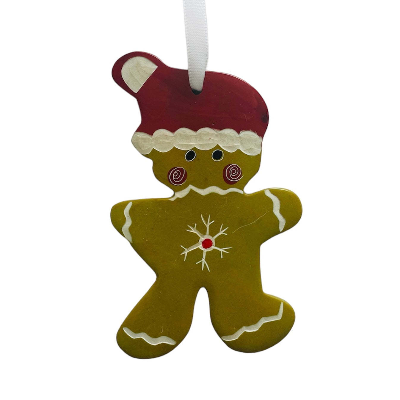 Kenya | Soapstone Gingerbread | Ornament