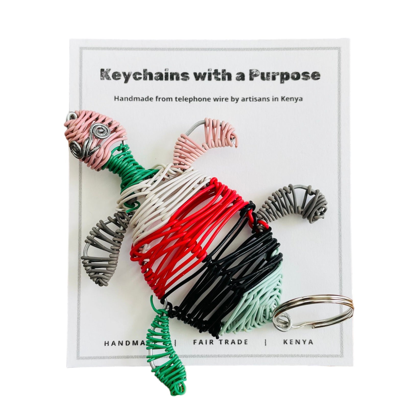 Kenya |  Turtle Keychain