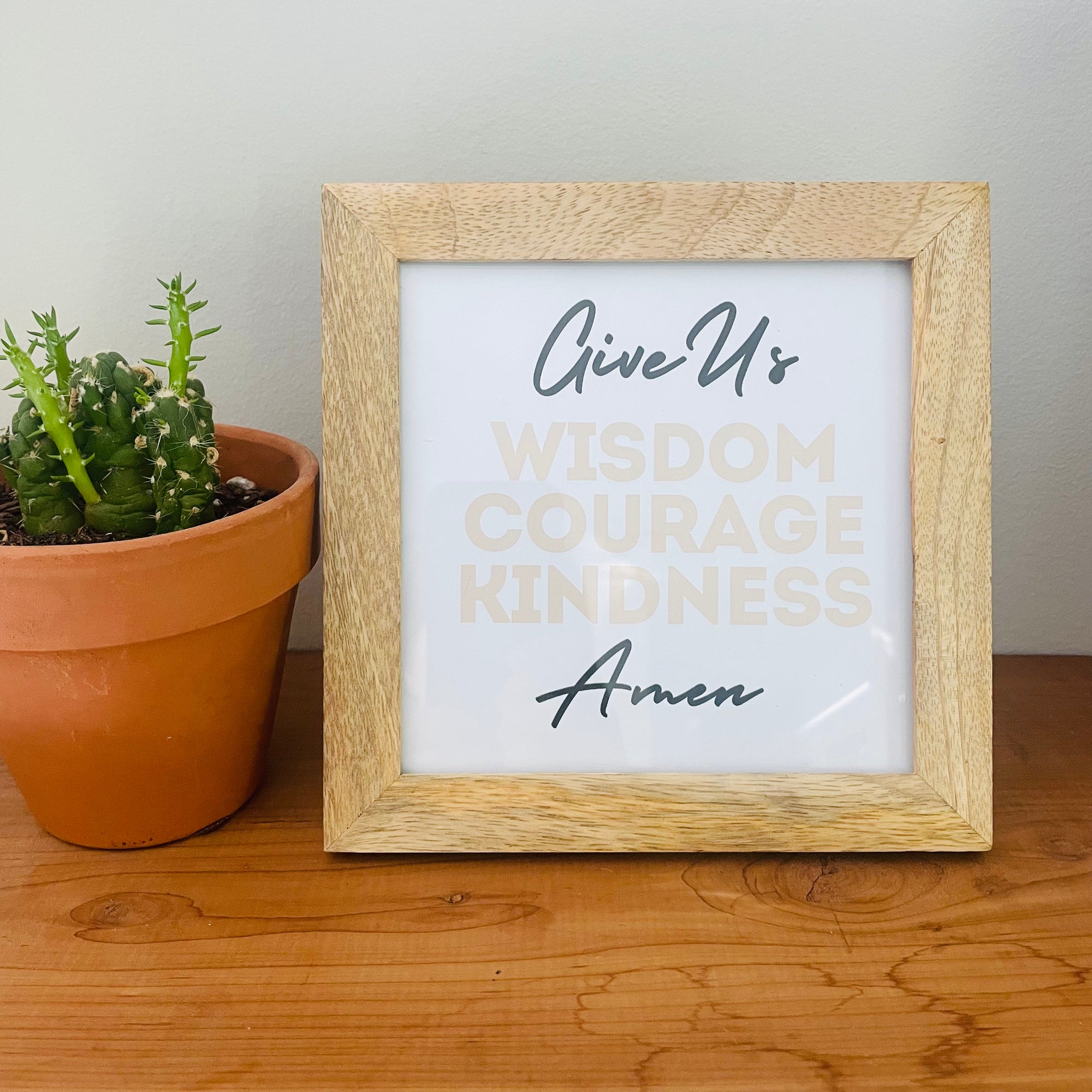 India | Wood Frame (2 colors)