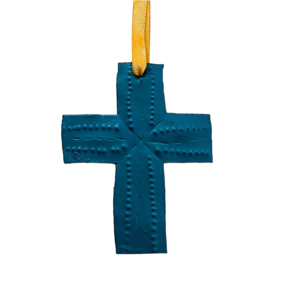 Haiti | Cross (Dark Teal) | Ornament