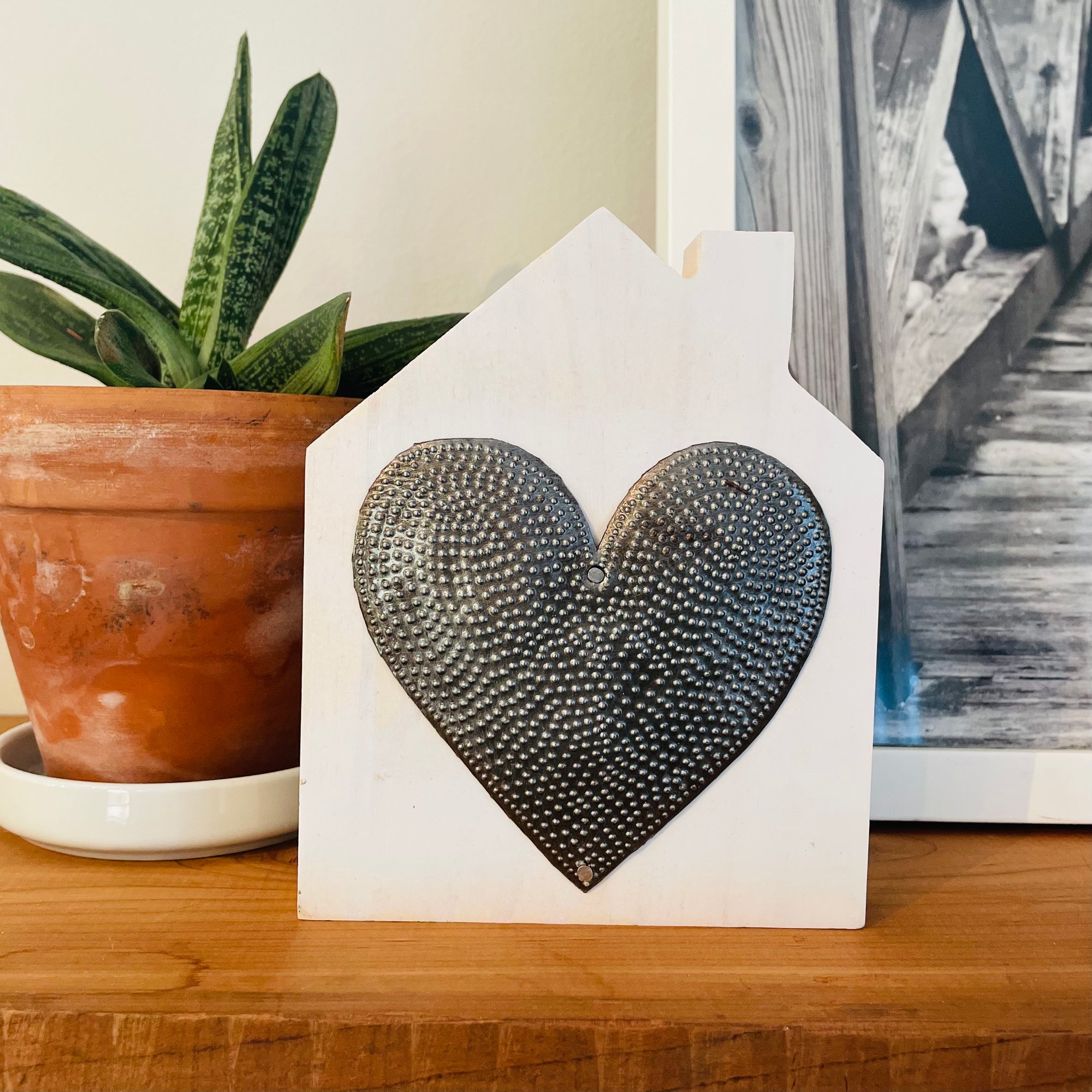 Haiti | Wood Heart Sign