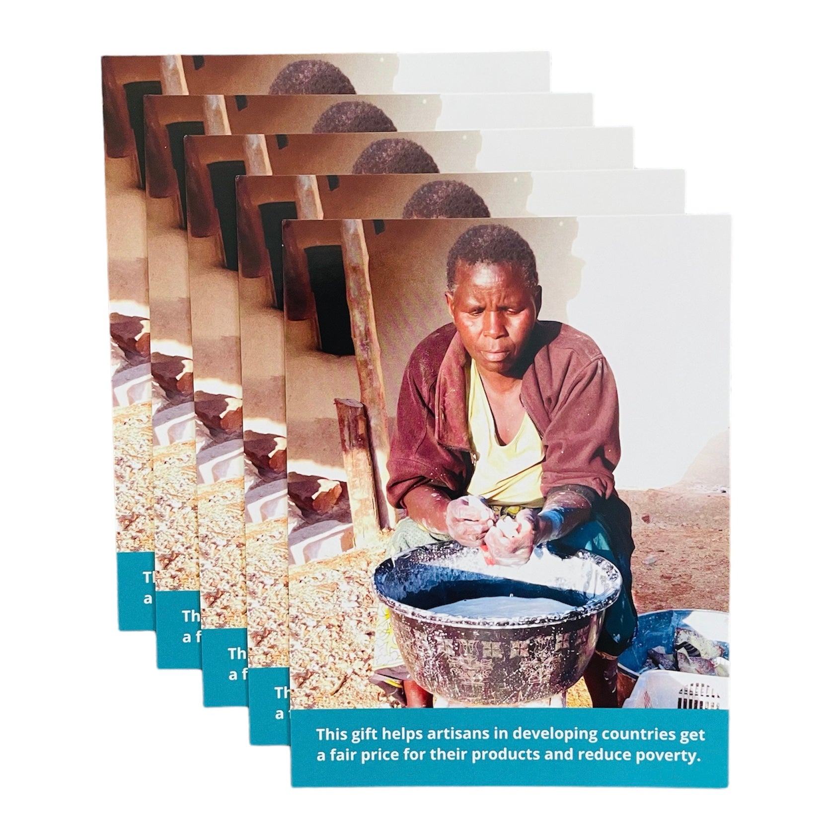 Greeting Card | Kenya Soapstone Artisan | Set of 5