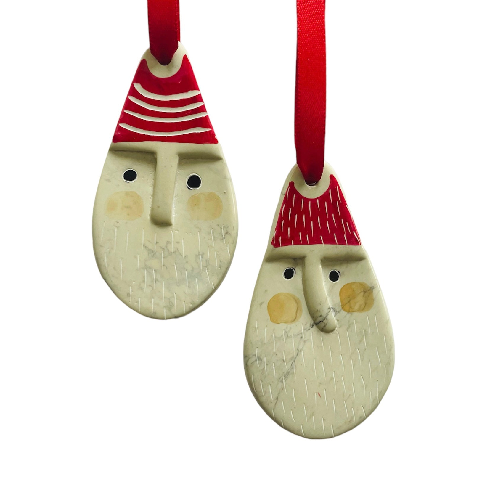 Kenya | Soapstone Santa | Ornament
