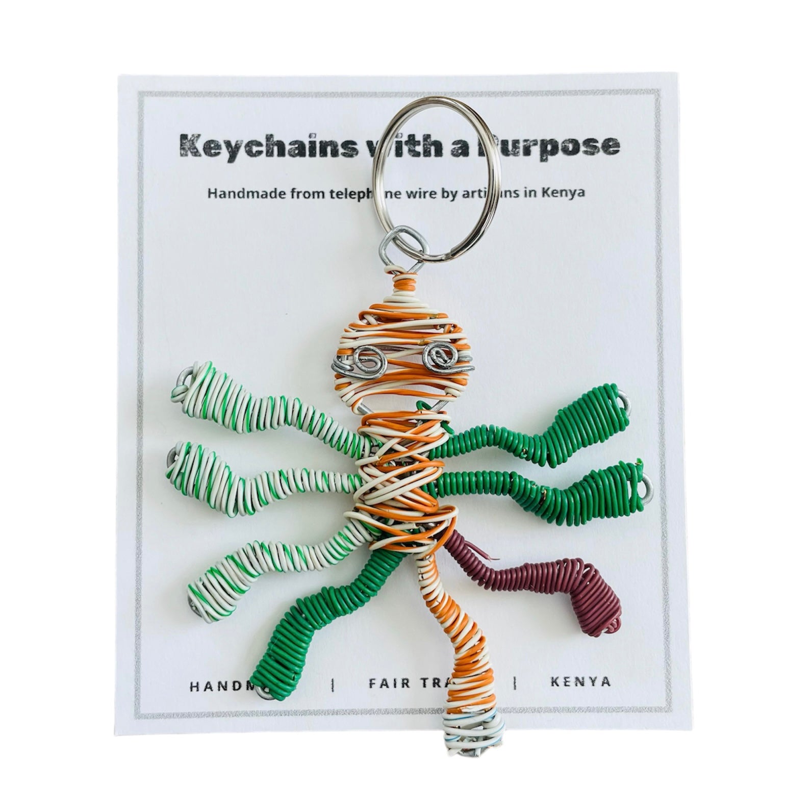 Kenya |  Octopus Keychain