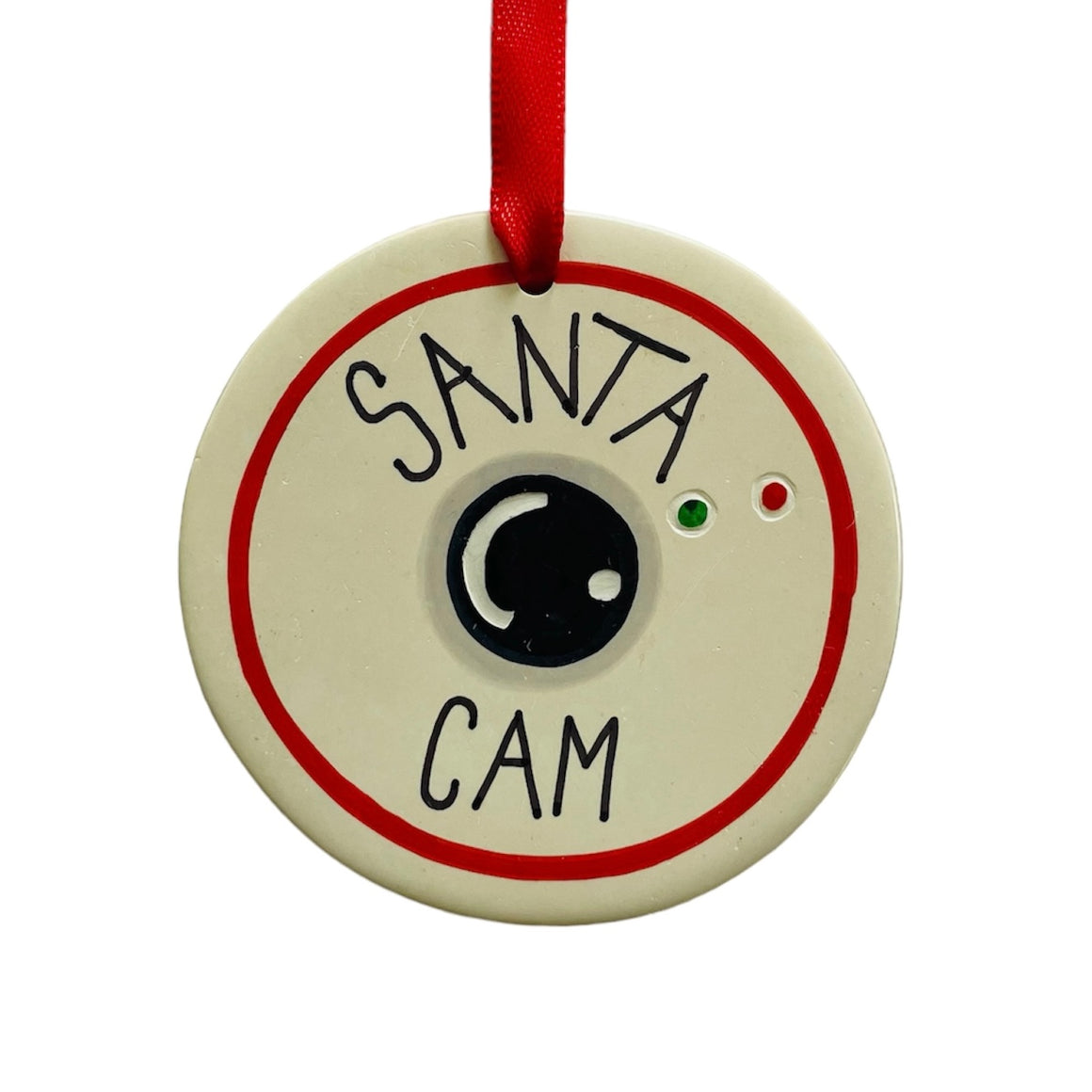 Kenya | Soapstone Santa Cam | Ornament