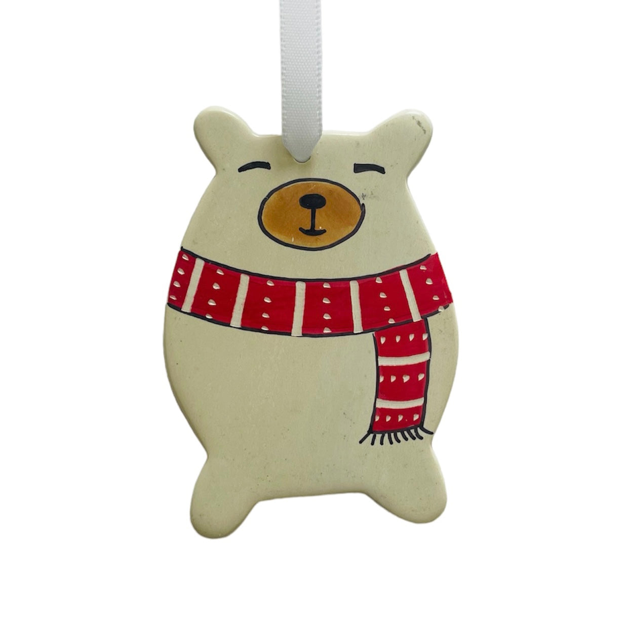 Kenya | Soapstone Bear | Ornament