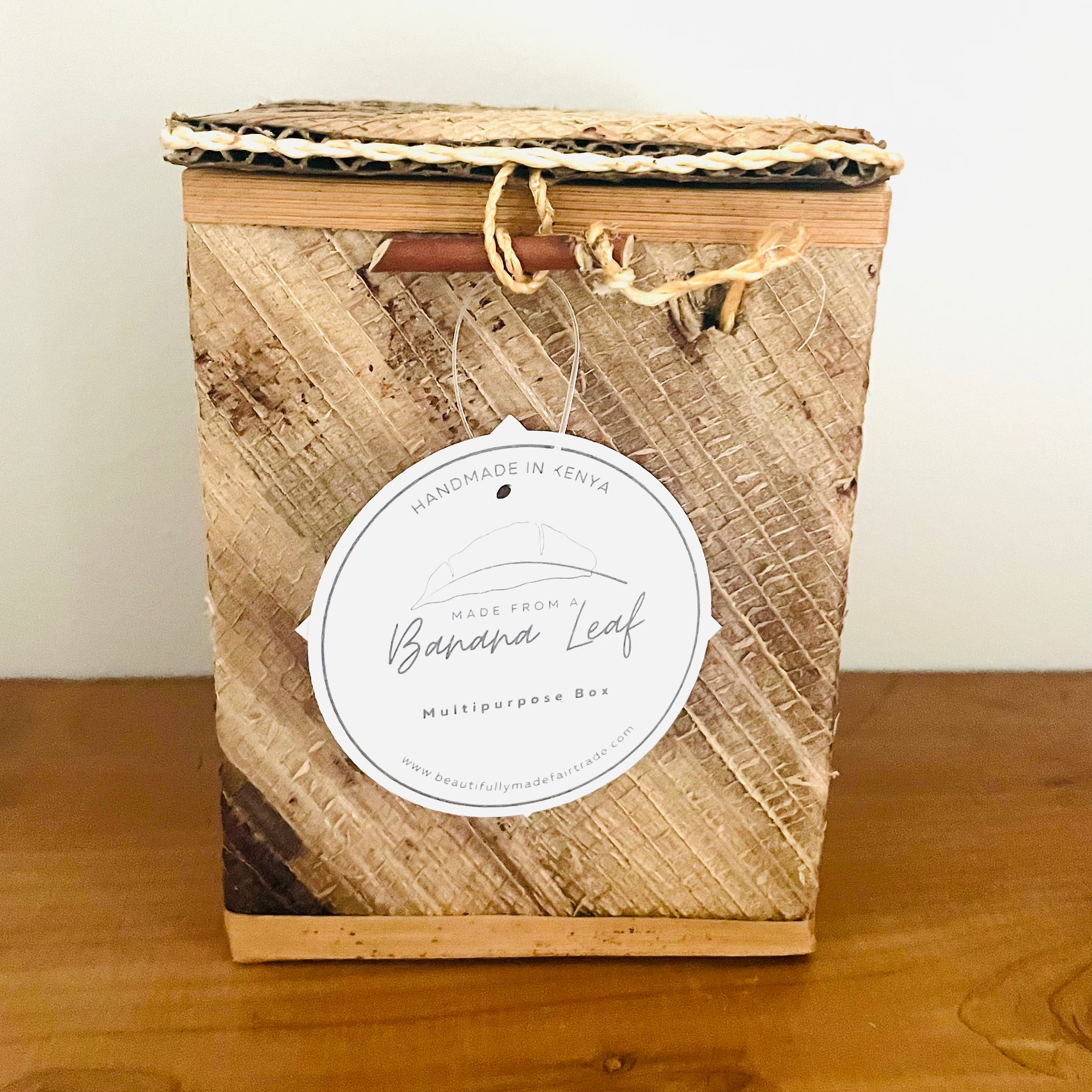 Kenya | Banana Fiber | Multipurpose Box
