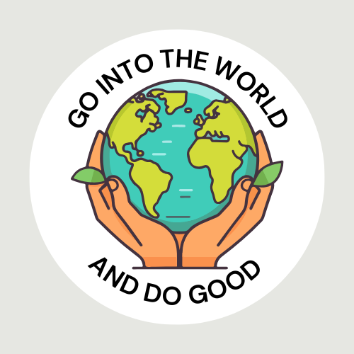 Waterproof Vinyl Sticker | Go Into the World