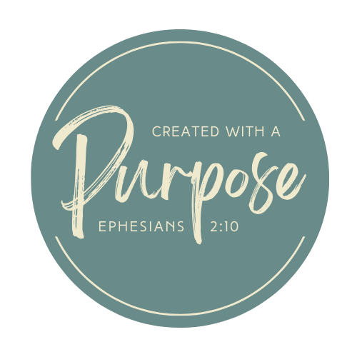 Waterproof Vinyl Sticker | Created with a Purpose