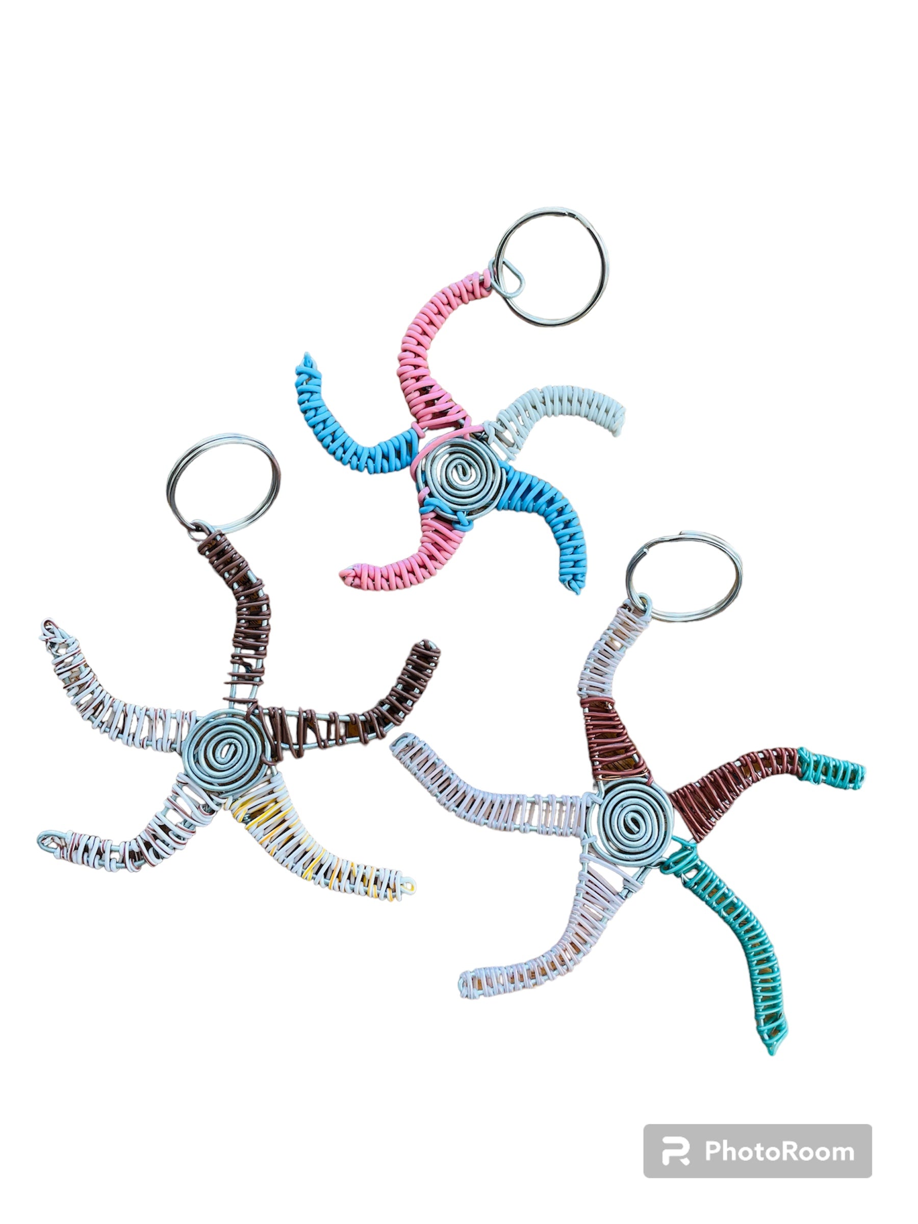 Kenya |  Starfish Keychain