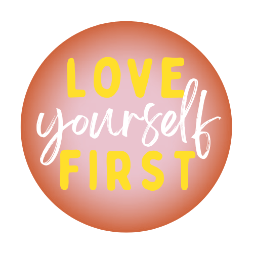Waterproof Vinyl Sticker | Love yourself first