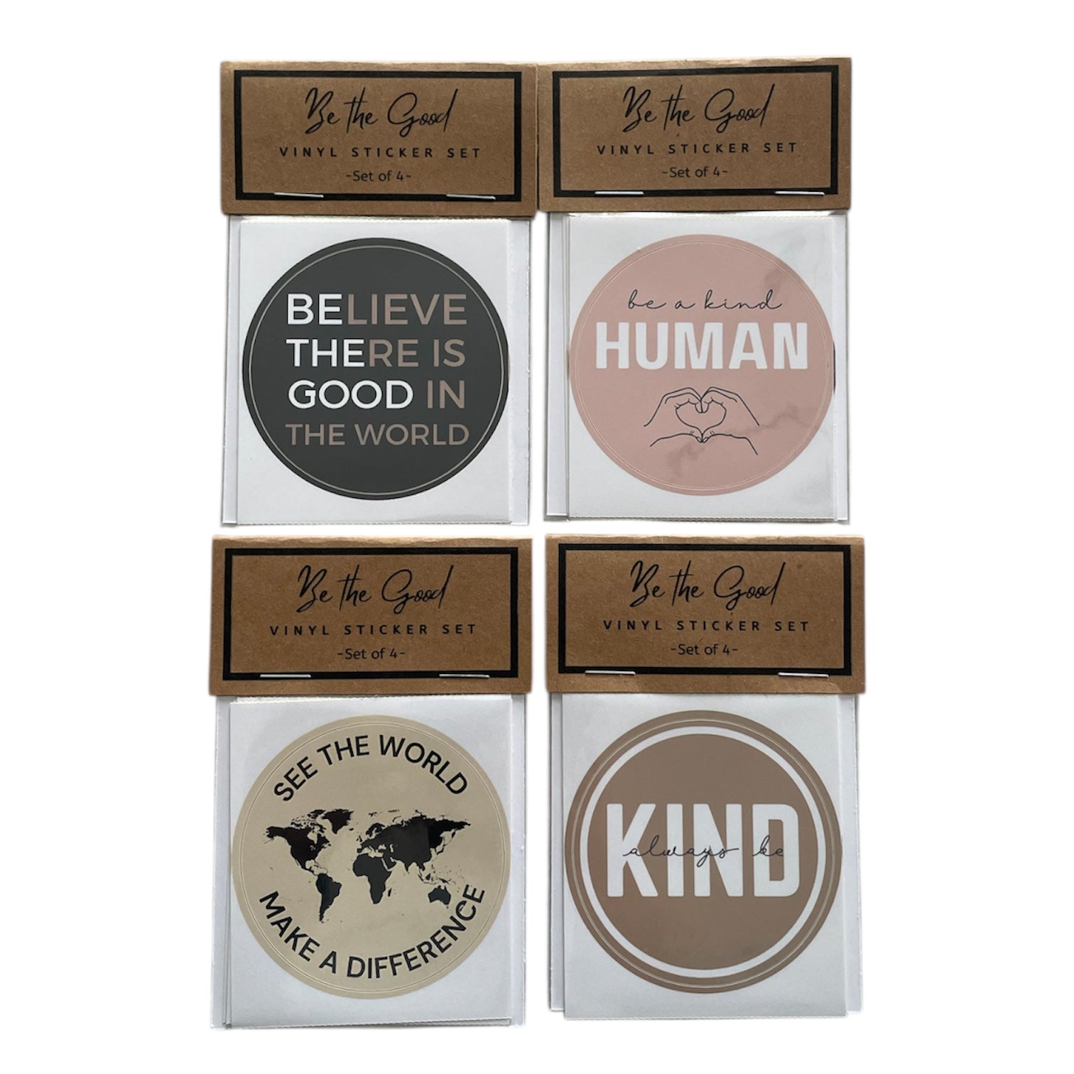 Stickers | Be the Good | Pack of 4