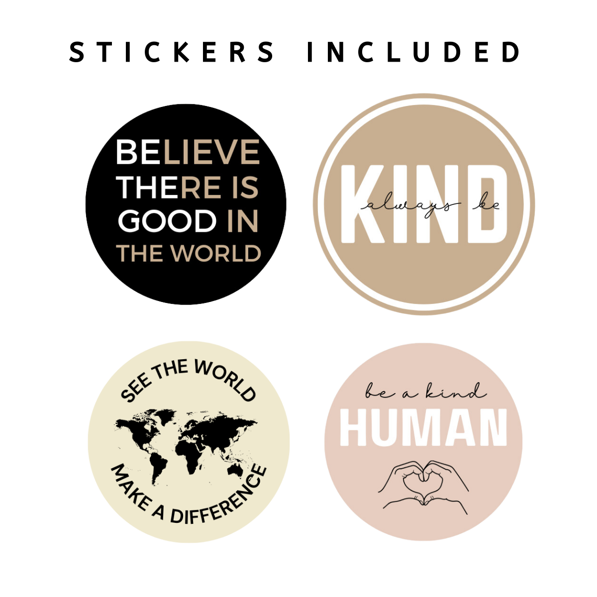 Stickers | Be the Good | Pack of 4